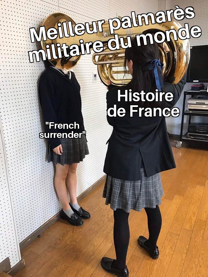 Meme sur l'histoire militaire française