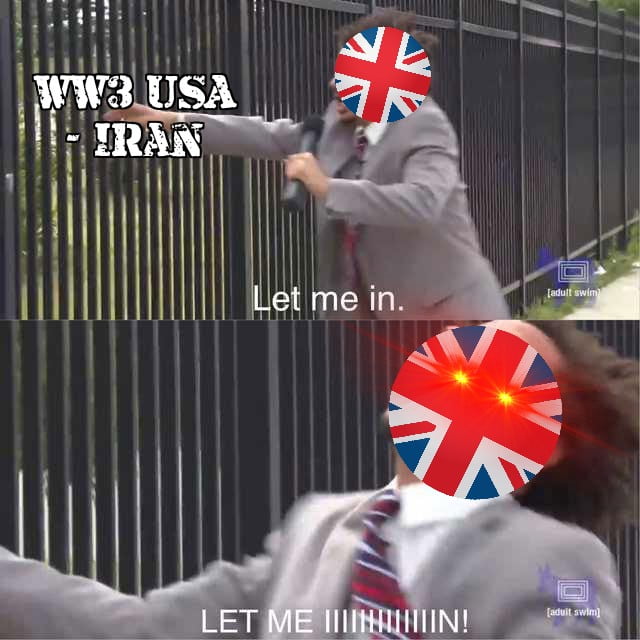Meme sur l'alégeance Britannique au USA