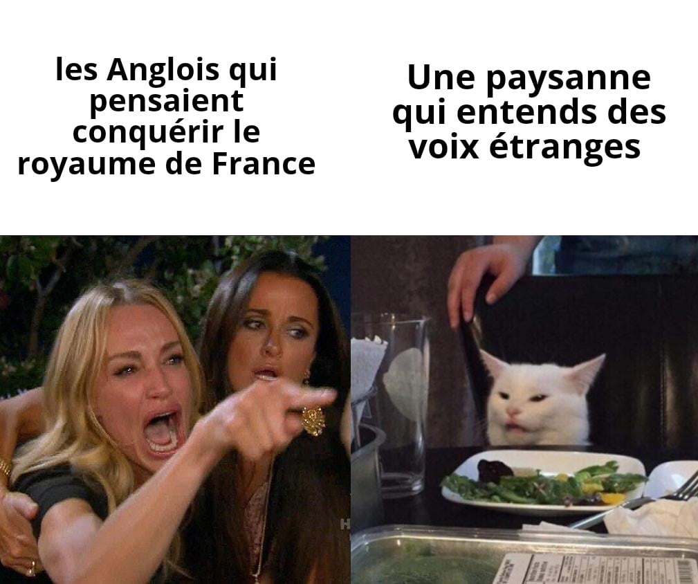 Meme sur Jeanne d'Arc