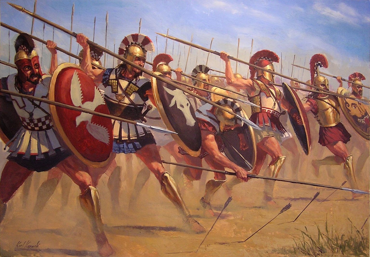 Les hoplites  combattants d lite de l Antiquit 