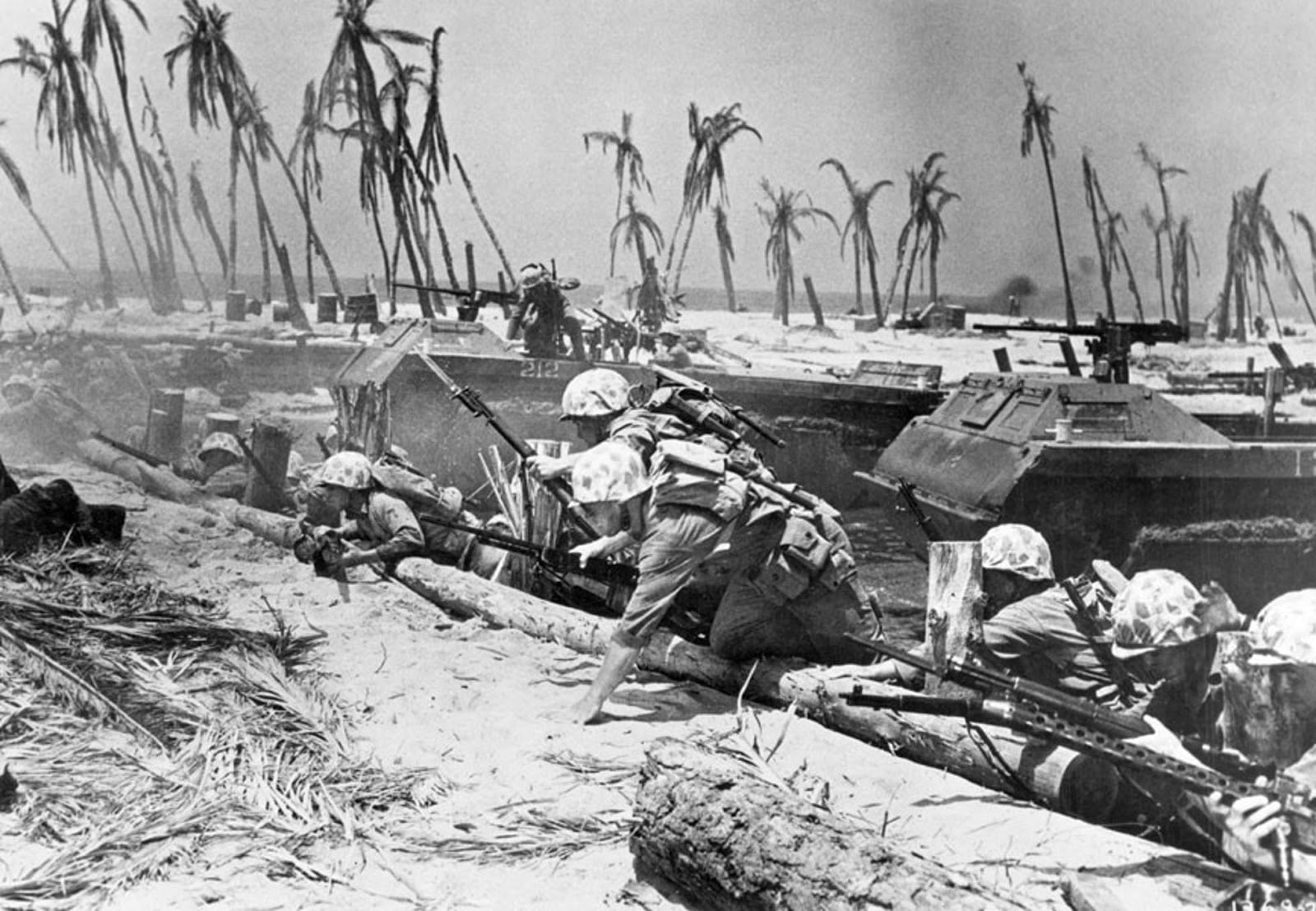 Assaut us marines bataille de Tarawa