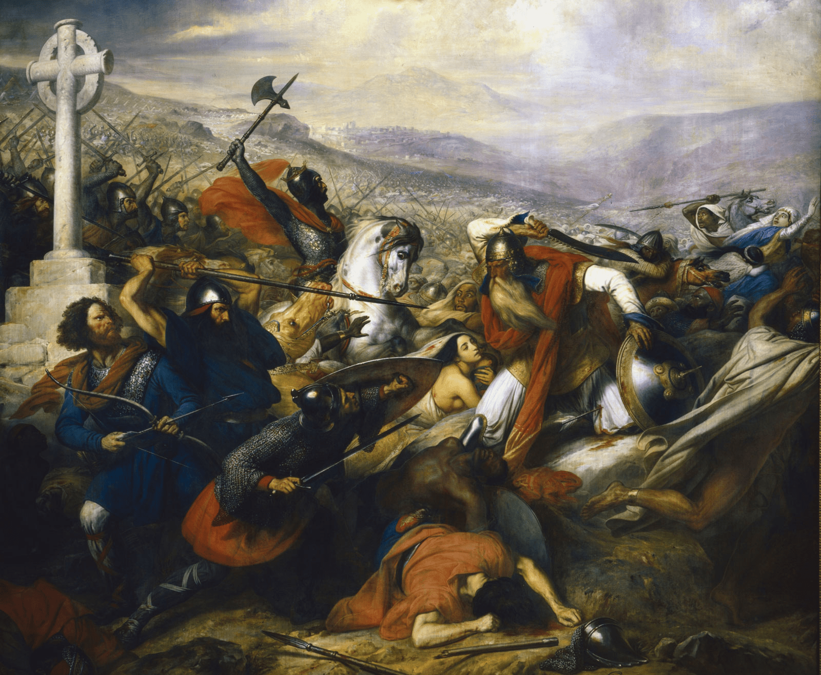 Charles Martel Bataille de Poitiers