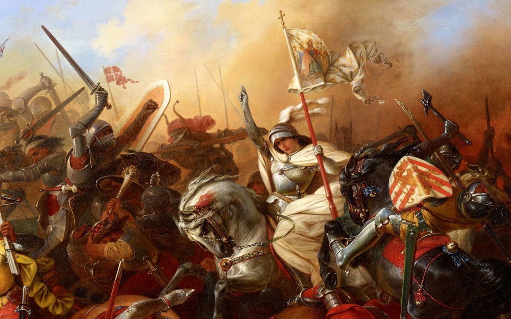 Jeanne d'Arc à la bataille de Patay