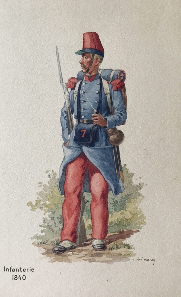 1840 Infanterie française