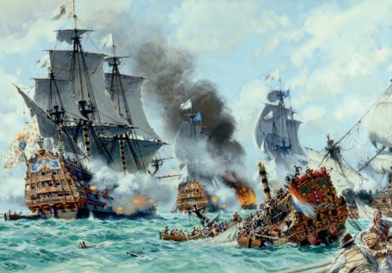 10 juillet 1690 bataille de Cap Beveziers