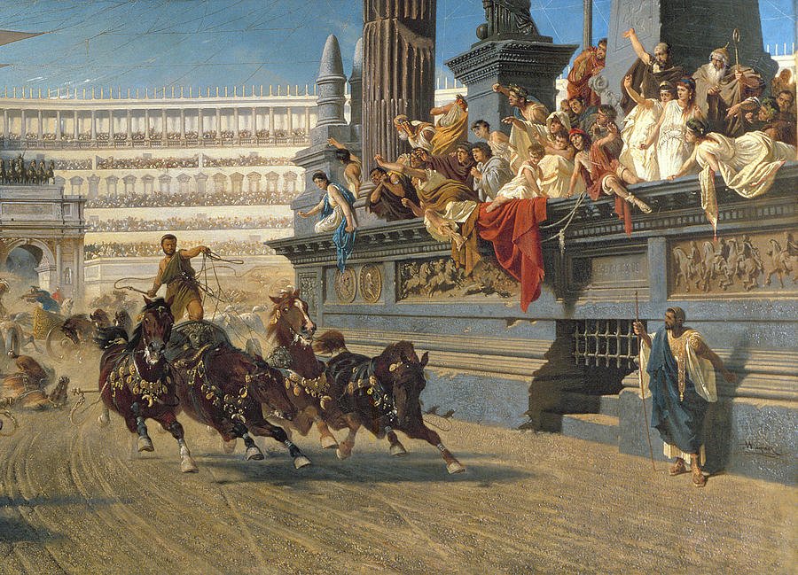 cirque romain course de chars