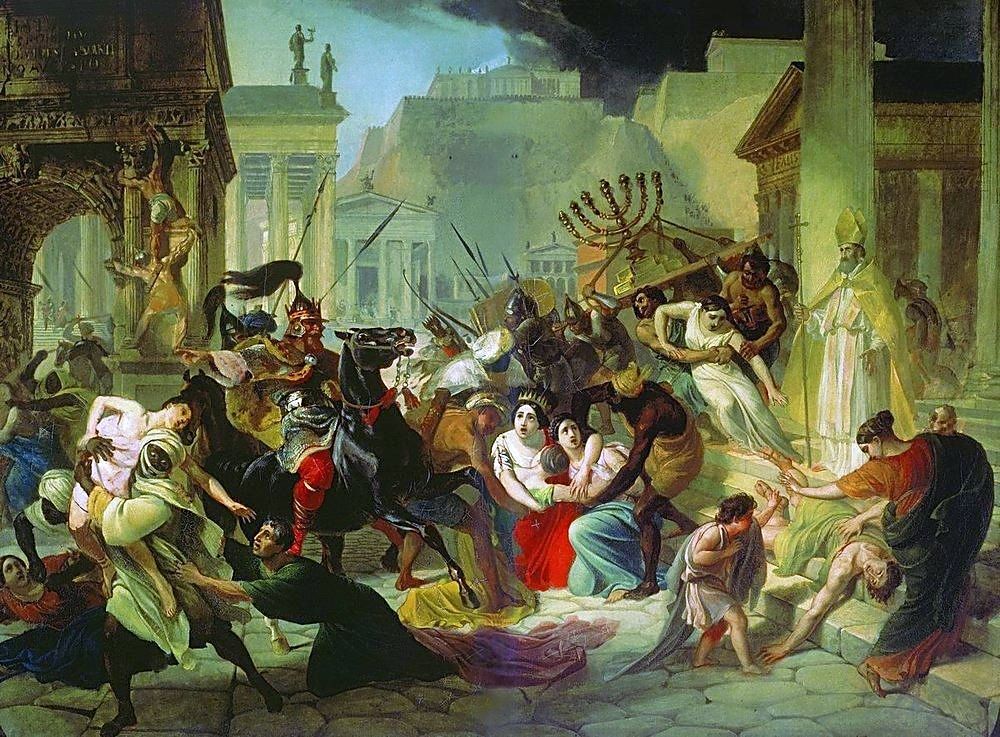 sac de rome par les barbares